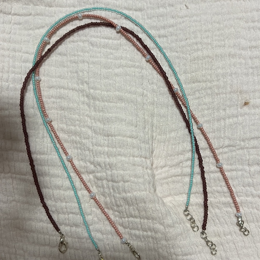 hand made beaded necklaces